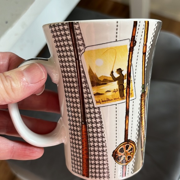 Fishing Fisherman Coffee Mug Cup Rods Reels - Picture 10 of 11